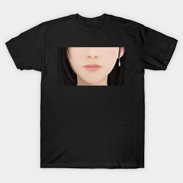 Tifa Lockhart facemask T-Shirt by James-Cr